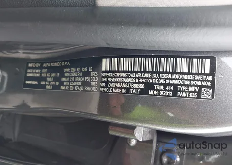 2018 Alfa Romeo Stelvio Awd from USA, damaged, VIN ZASFAKAN8J7B80566